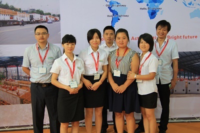 Brightway Team in CIPPE Shanghai 2014